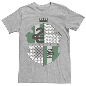 Men’s Harry Potter Deathly Hallows 2 Slytherin Shield Tee