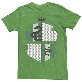 Men’s Harry Potter Deathly Hallows 2 Slytherin Shield Tee