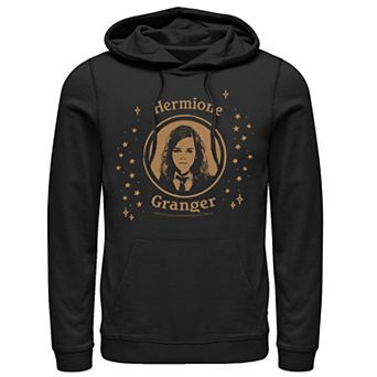 Men's Harry Potter Hermione Granger Simple Portrait Pullover Hoodie