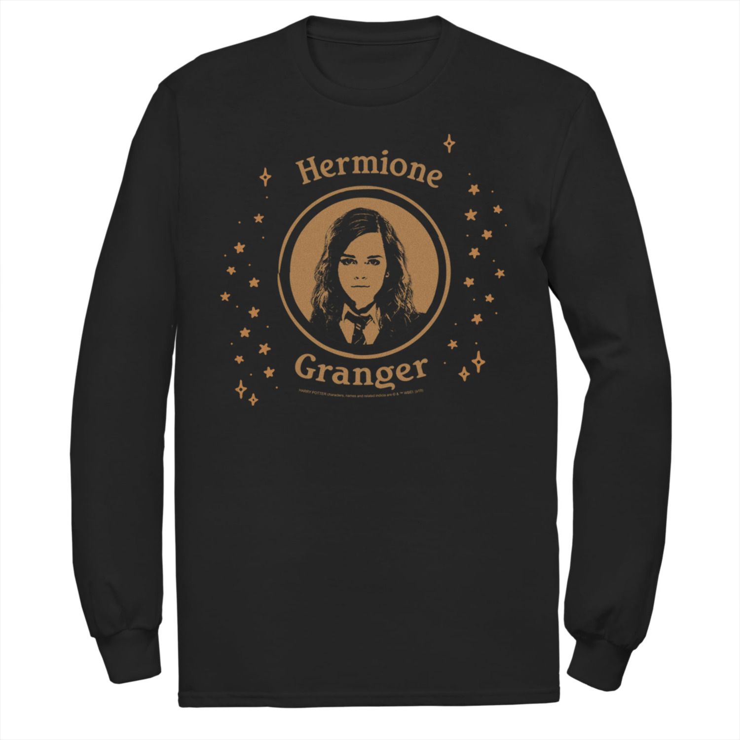 Image for Harry Potter Men's Hermione Granger Simple Portrait Long Sleeve Tee at Kohl's.