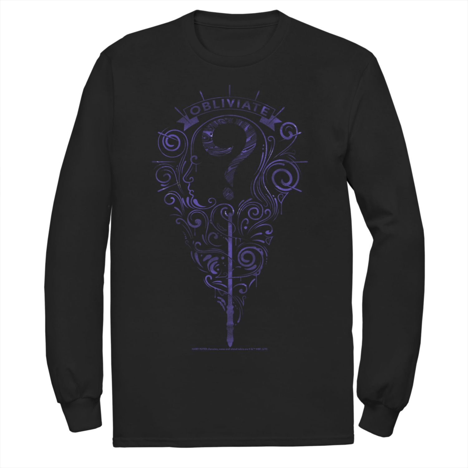 Image for Harry Potter Men's Deathly Hallows 2 Obliviate Long Sleeve Tee at Kohl's.
