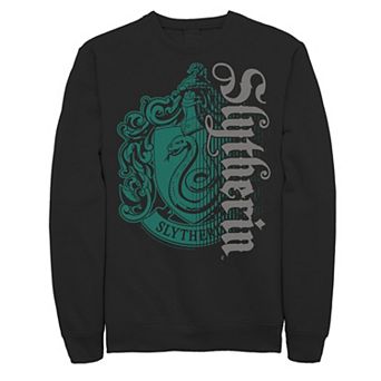 Men's Harry Potter Slytherin Dark Badge Logo Graphic Fleece