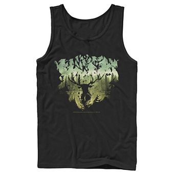 Men's Harry Potter Patronus Dementor Silhouette Tank Top