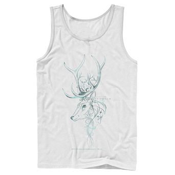 Men's Harry Potter Expecto Patronum Stag Line Art Tank Top