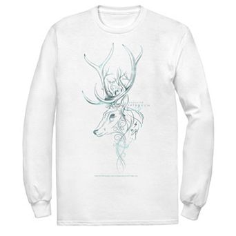 Men's Harry Potter Expecto Patronum Stag Line Art Tee