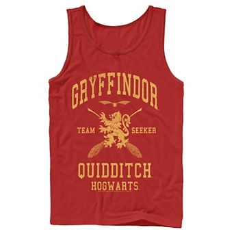 Men's Harry Potter Gryffindor Quidditch Team Seeker Tank Top