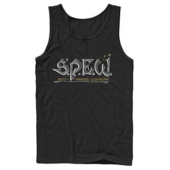 Men's Harry Potter S.P.E.W. Sketched Logo Tank Top