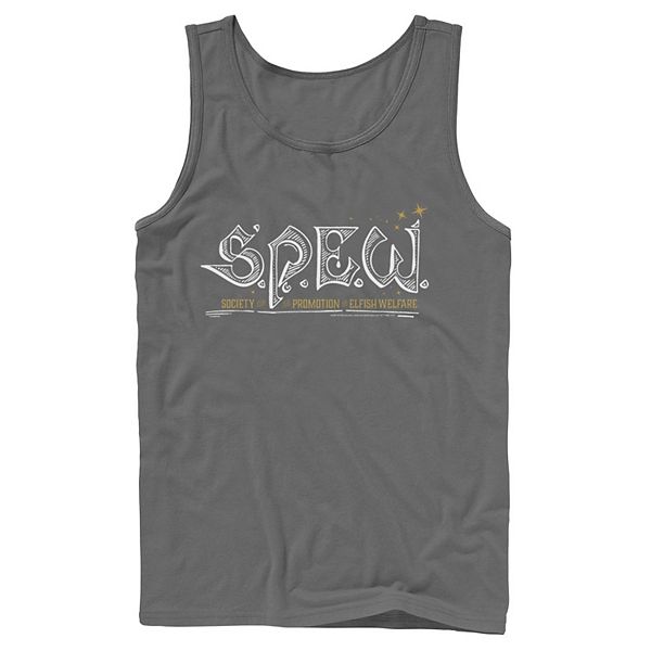 Men's Harry Potter S.P.E.W. Sketched Logo Tank Top