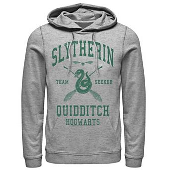 Men's Harry Potter Slytherin Team Seeker Text Hoodie
