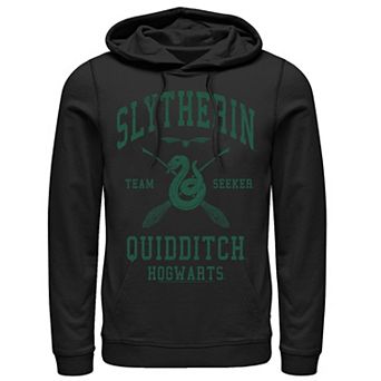Men's Harry Potter Slytherin Team Seeker Text Hoodie