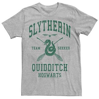 Men's Harry Potter Slytherin Team Seeker Text Tee