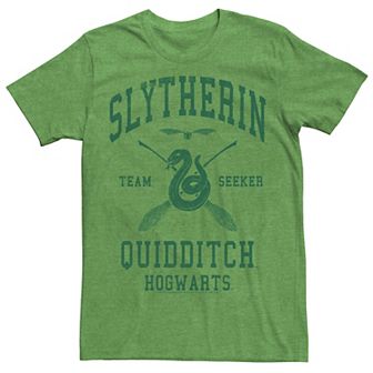 Men's Harry Potter Slytherin Team Seeker Text Tee