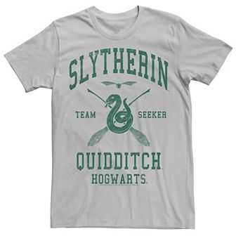 Men's Harry Potter Slytherin Team Seeker Text Tee