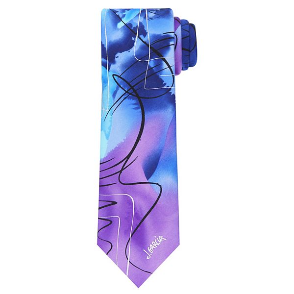 JG-XL-6239 Jerry Garcia XL Extra Long Big and Tall Mens Polyester Necktie Ties
