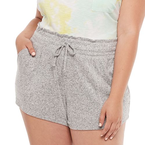 juniors plus size shorts
