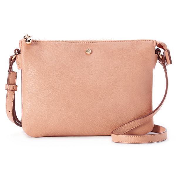 LC Lauren Conrad Women's Candide Crossbody Shoulder Bag Small Purse