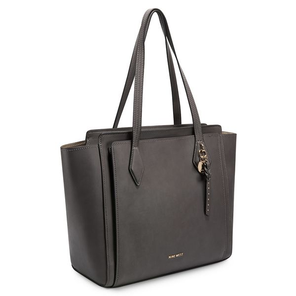 nine west charlize triple compartment satchel