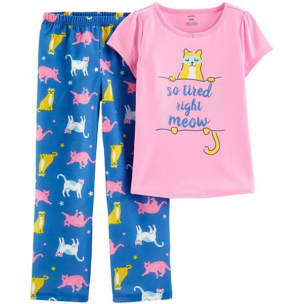 Kids 2025 cat pajamas