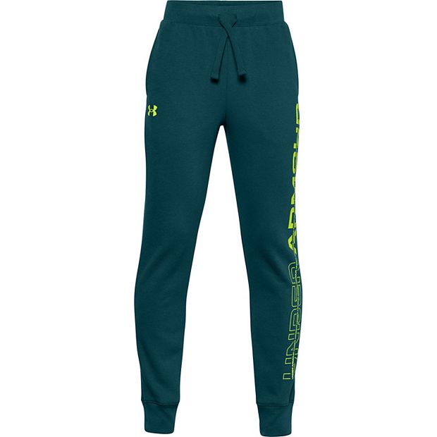 Under Armour, Armour Rival Fleece Joggers Boys, Closed Hem Fleece Jogging  Bottoms