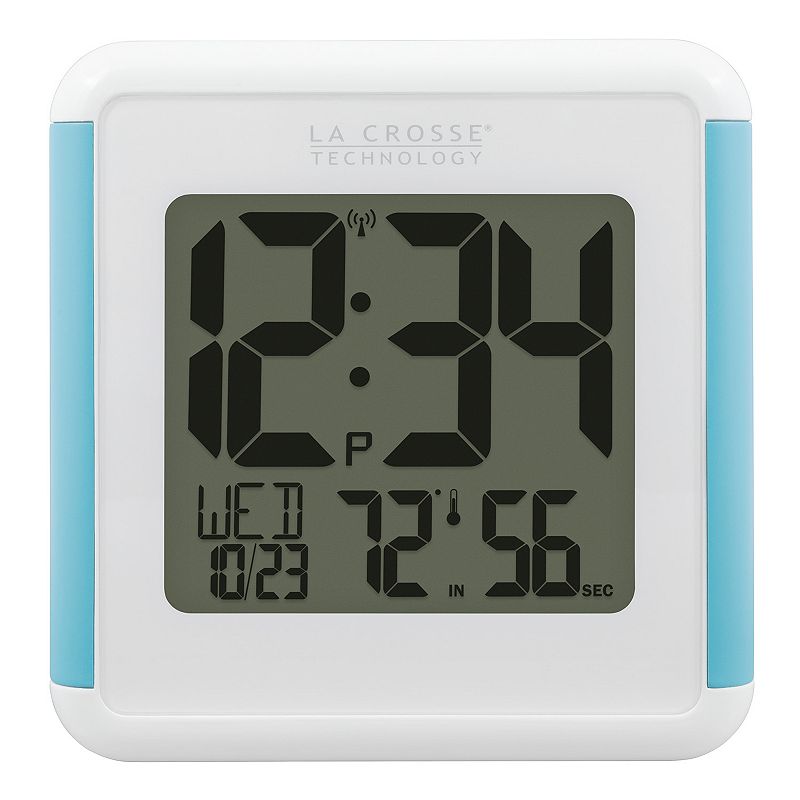 LaCrosse Technology Splash-proof Shower Cube Atomic Clock with Temperature 