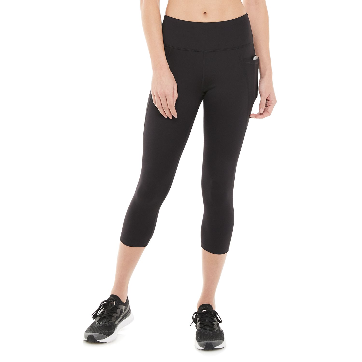 fila sport mesh printed yoga capris