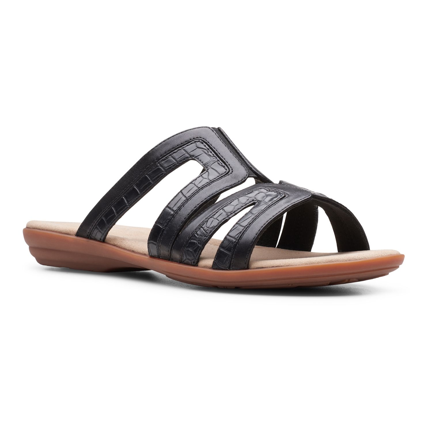 clarks slide sandals