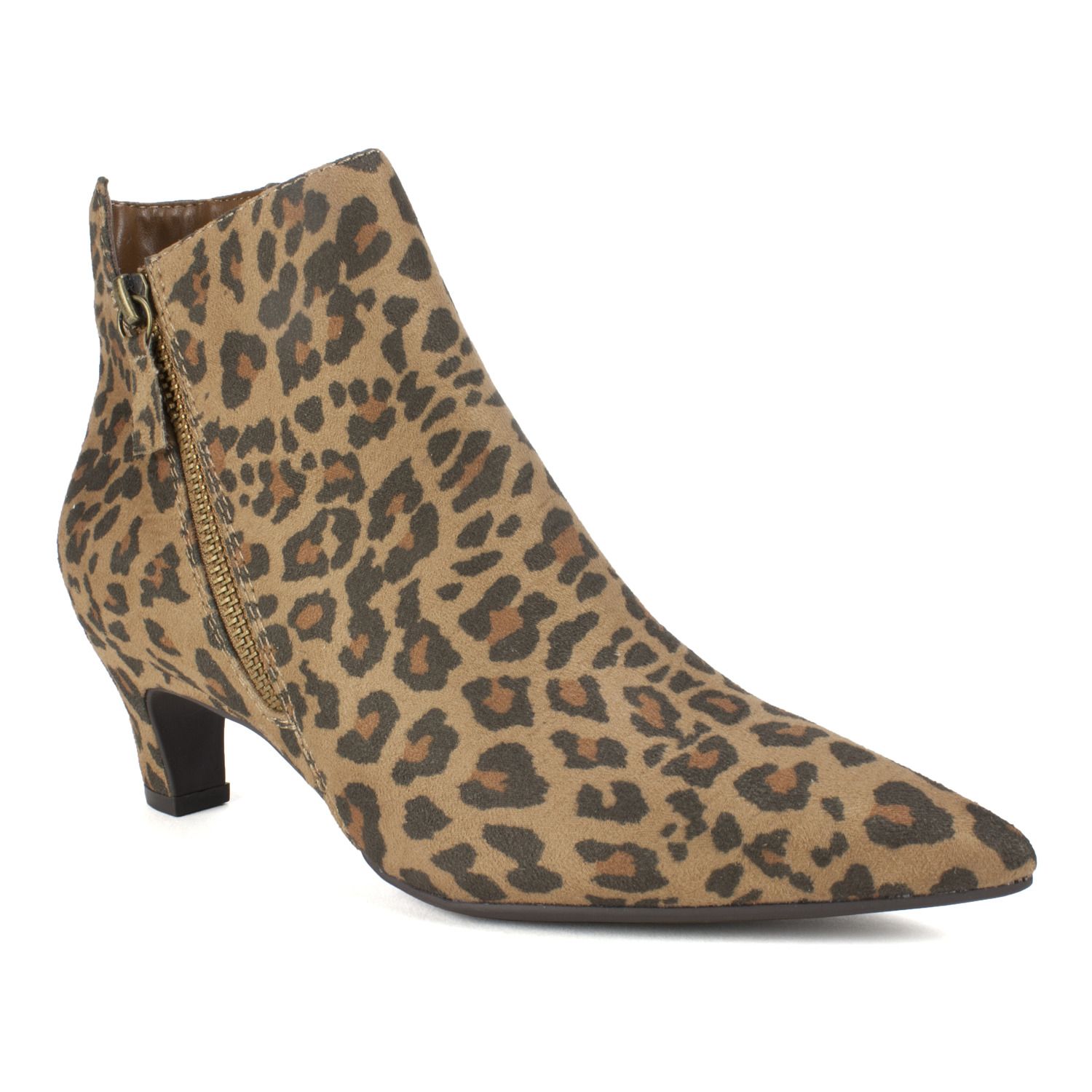 kohls leopard boots