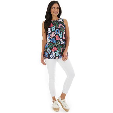 Women's Dress Works Allover Print Swing Tunic