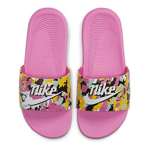 Little girls 2024 nike slides