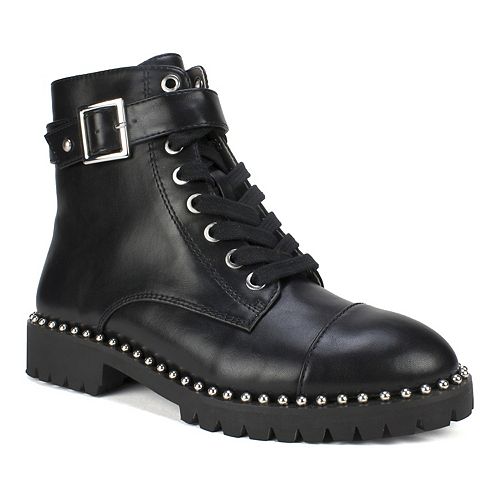 Kohls womens combat boots best sale