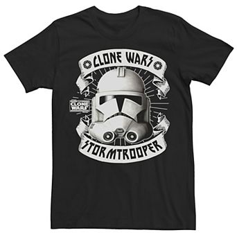 Men's Star Wars: Clone Wars Storm Trooper Portrait Tee