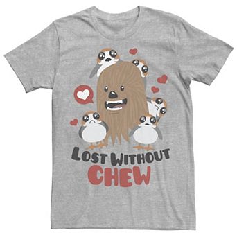 Men's Star Wars Chewbacca Lost Without Chew Tee
