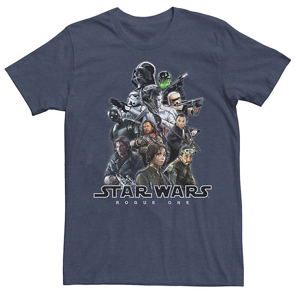 Men's Rogue One: A Star Wars Story Character Collage Tee