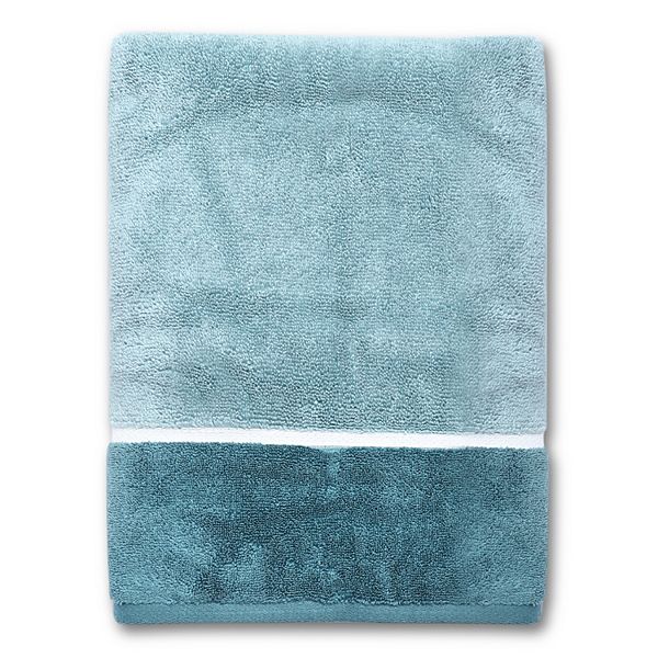 Home Expressions Quick Dri Benzoyl Peroxide Friendly Bath Towel | Blue | One Size | Bath Towels Bath Towels | Quick Dry|Benzoyl Peroxide Friendly | B