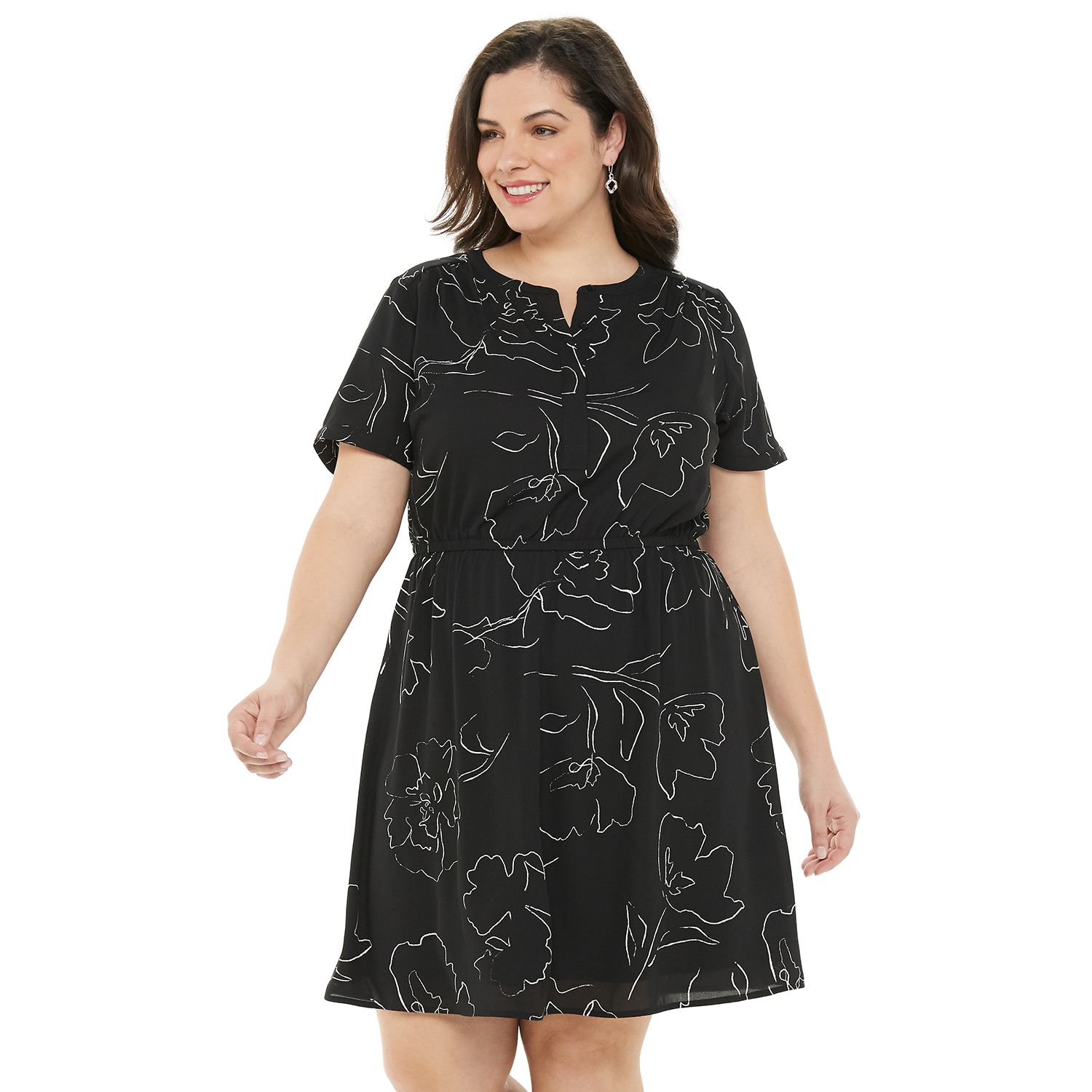 plus size semi formal dresses amazon