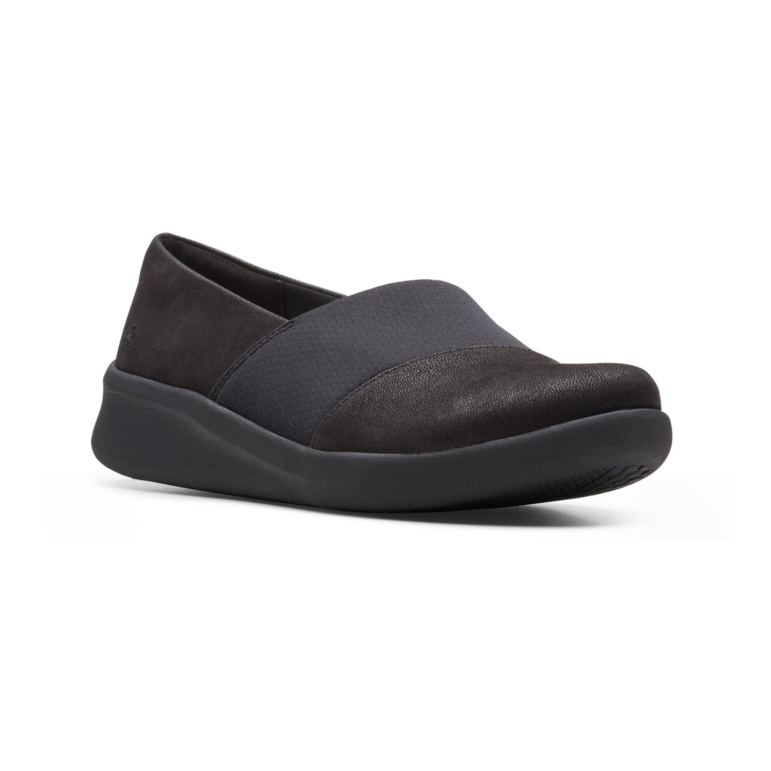 clarks cloudsteppers slip on shoes