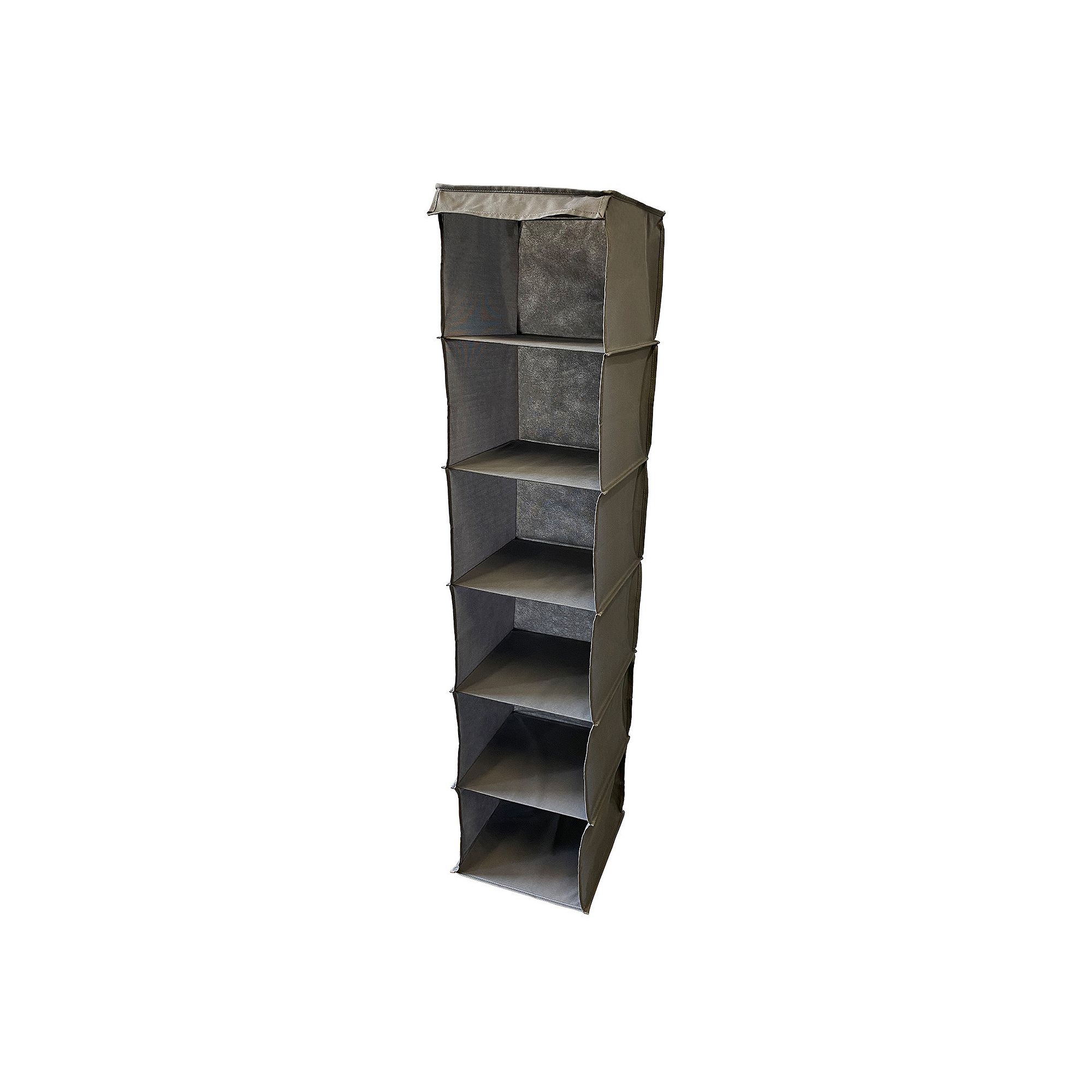 The Big One® 6-Shelf Hanging Closet Organizer, Gray