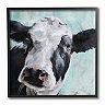 Stupell Home Decor Gentle Farm Cow Textured Wall Art