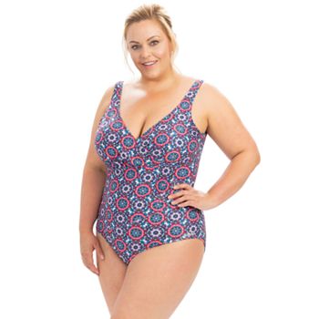 Kohls plus clearance size bathing suits