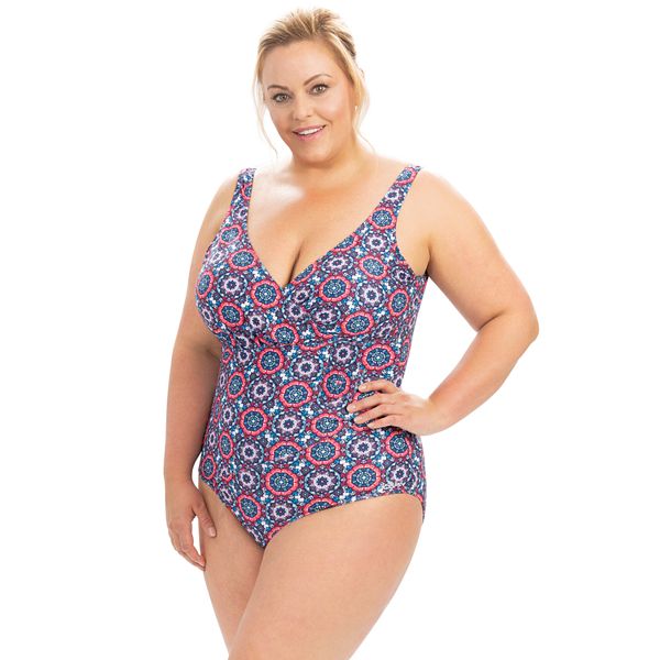 Kohl's plus sale size women's swimwear