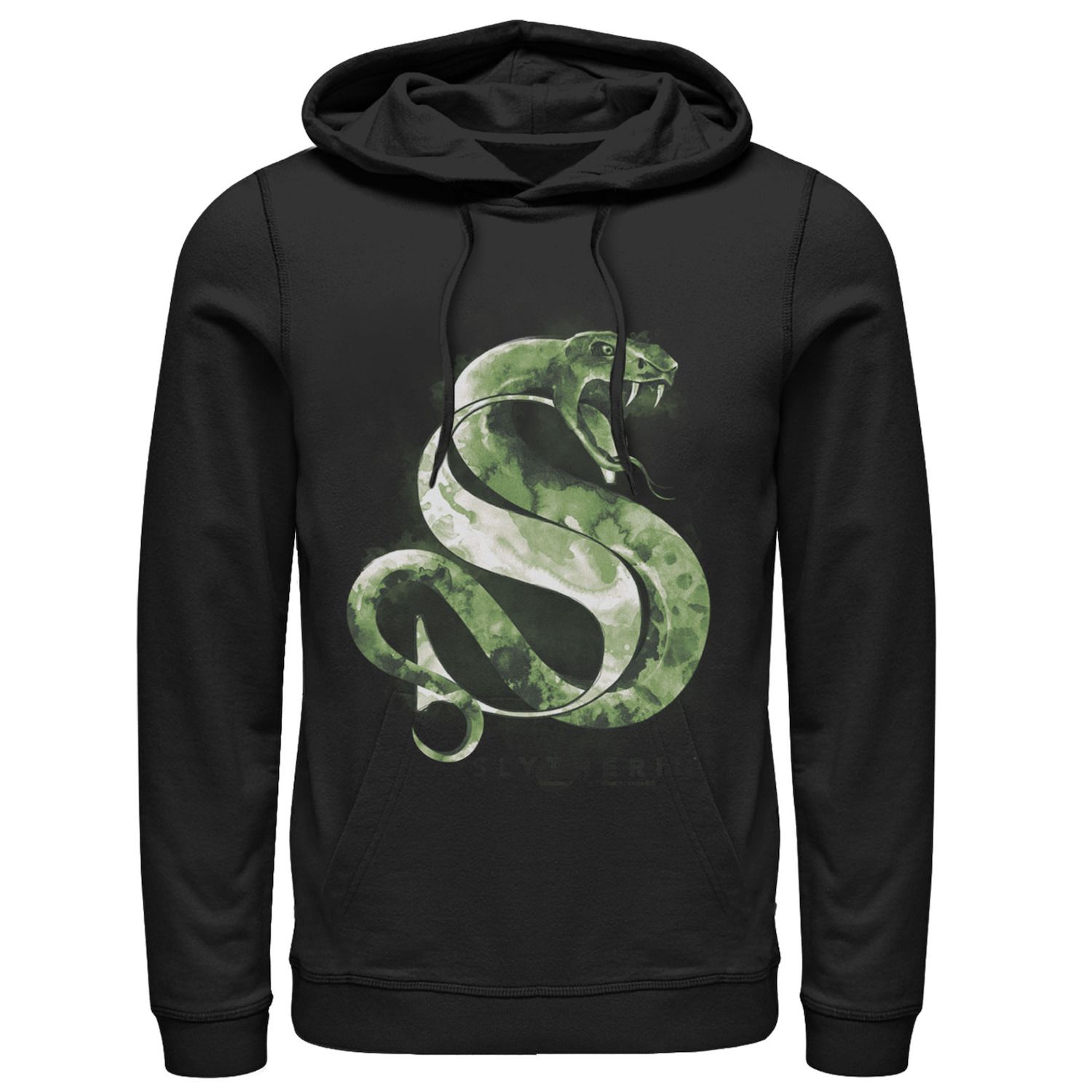Image for Harry Potter Men's House Slytherin Watercolor Hoodie at Kohl's.