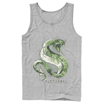 Men's Harry Potter House Slytherin Watercolor Tank Top