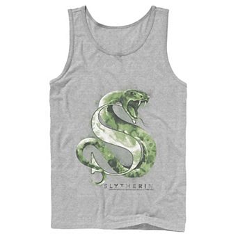 Men's Harry Potter House Slytherin Watercolor Tank Top