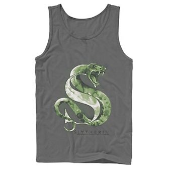 Men's Harry Potter House Slytherin Watercolor Tank Top