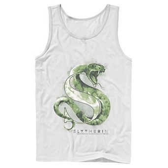 Men's Harry Potter House Slytherin Watercolor Tank Top