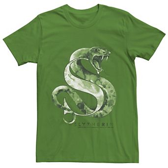Men's Harry Potter Slytherin House Watercolor Tee