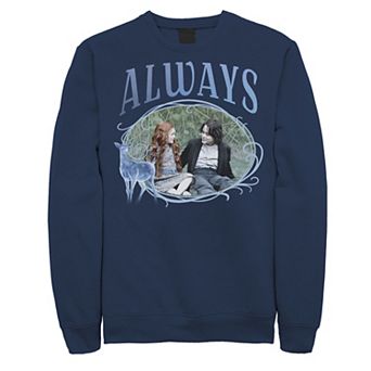 Men's Harry Potter Snape & Lily Always Patronus Portrait Sweatshirt