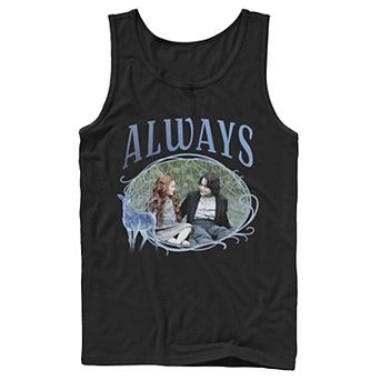 Men's Harry Potter Snape And Lily Always Patronus Portrait Tank Top