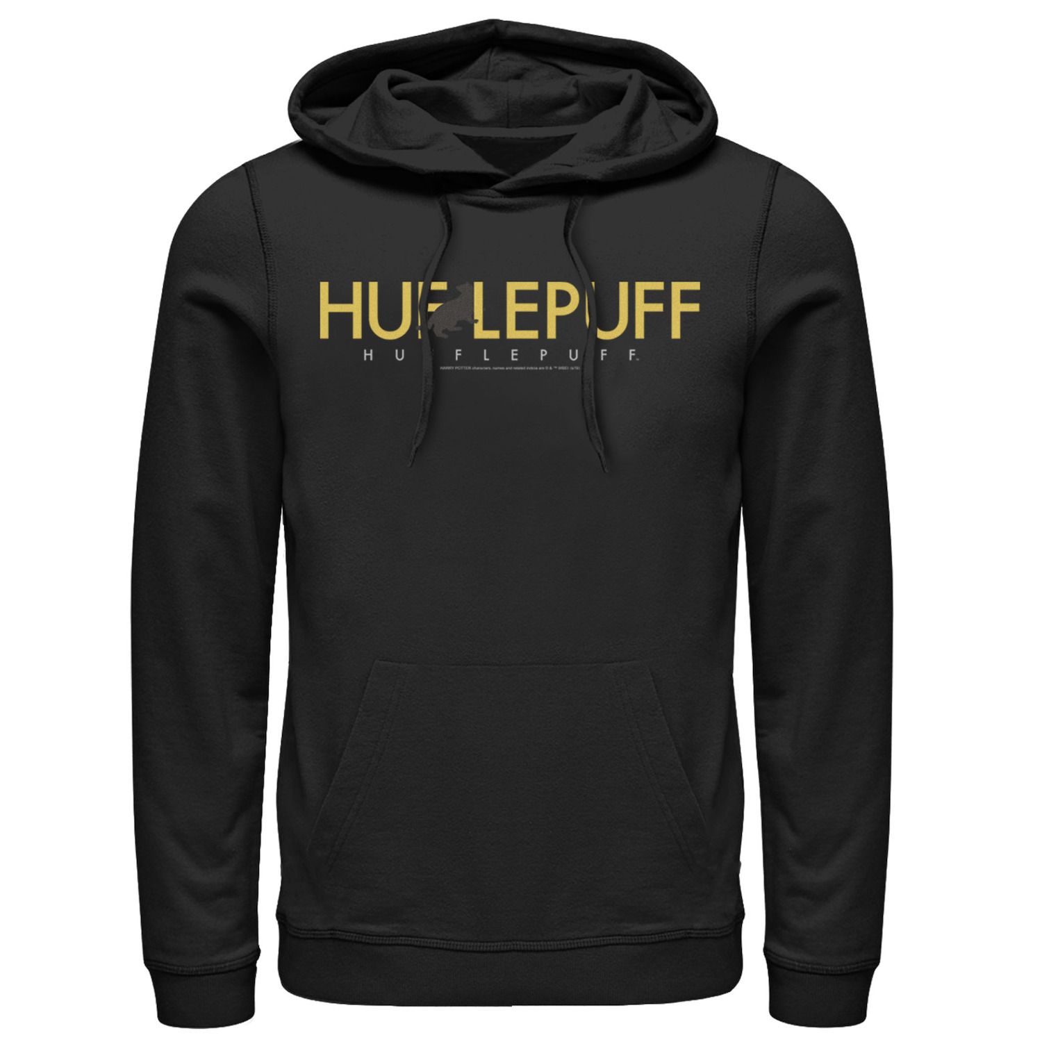 Image for Harry Potter Men's House Hufflepuff Simple Text Hoodie at Kohl's.