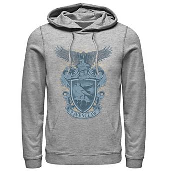 Men's Harry Potter House Ravenclaw Detailed Crest Hoodie